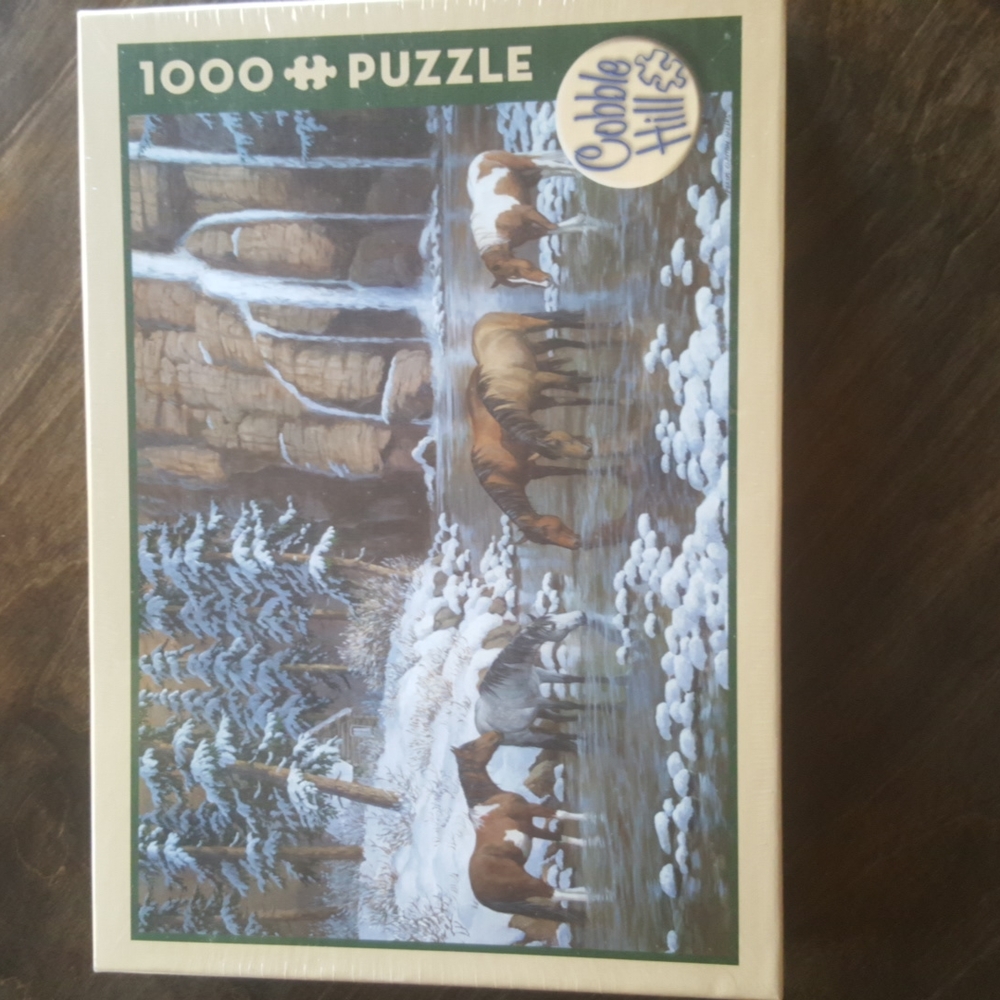 Cobble Hill NIB SPIRIT OF THE ROCKIES 1000 Piece Puzzle